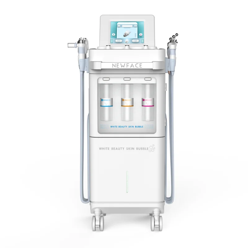 NV-WX9 9 in 1 Facial Machine Diamond Dermabrasion Mousse Bubbles Cleaning Beauty Care Beauty Equipment hydro facial machine