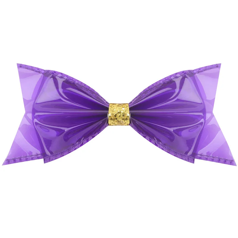 Новое поступление Amazon, летние пластиковые детские галстуки-бабочки карамельного цвета