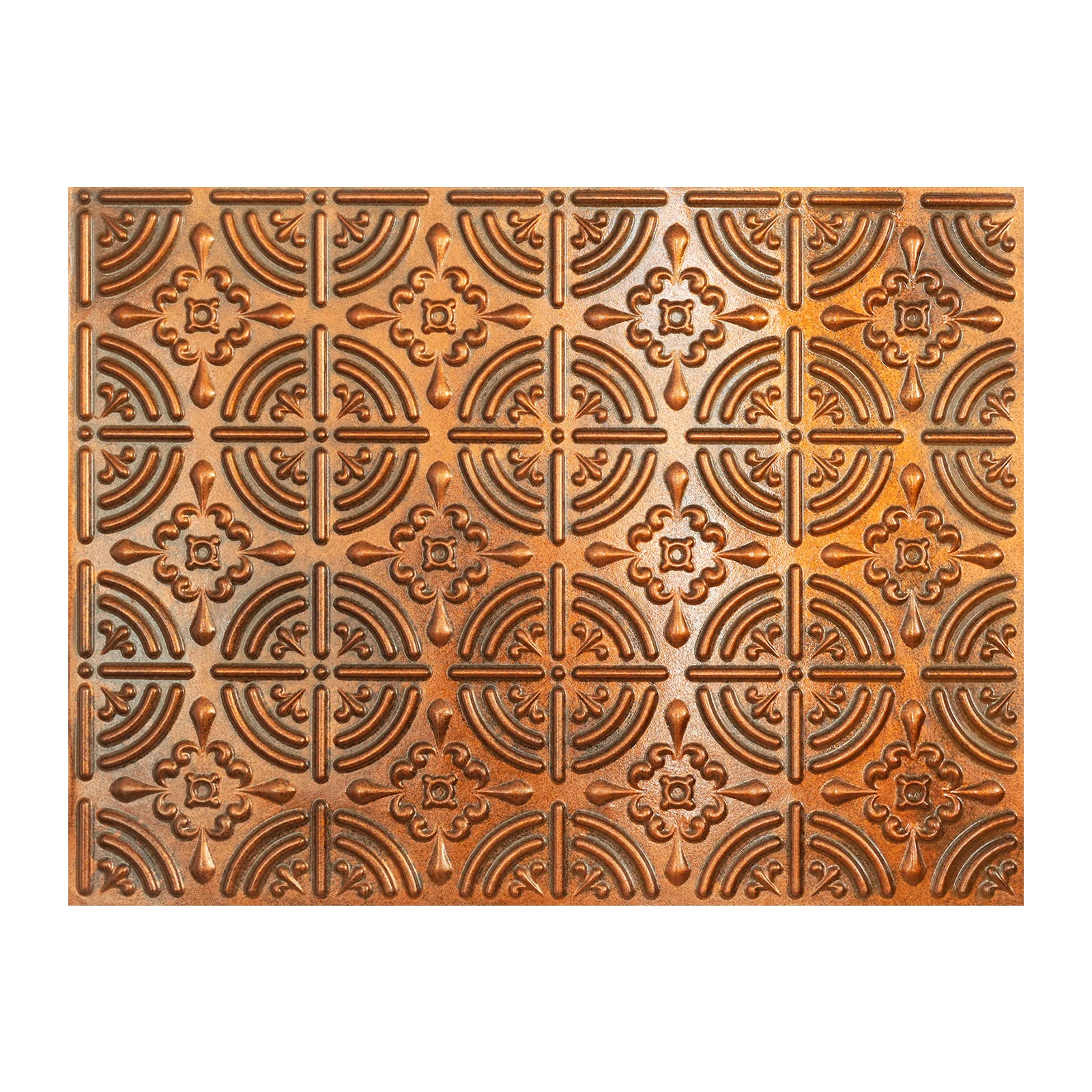 Faux distressed Decorative Ceil tiles Decorative 3D panels Plastic panel for walls PLB18 ancient gold