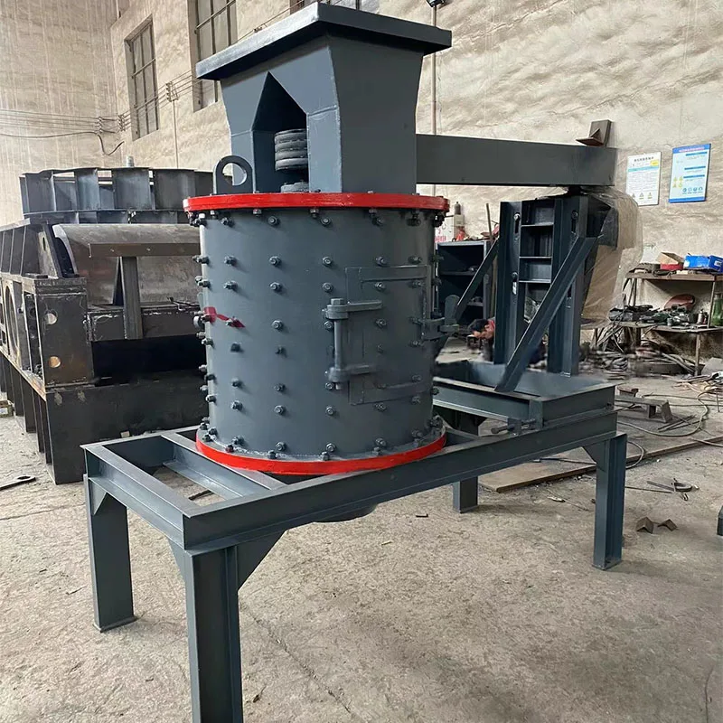 Iron Ore Plate Hammer Crusher Vertical Sand Making Machine for Basalt and River Pebble