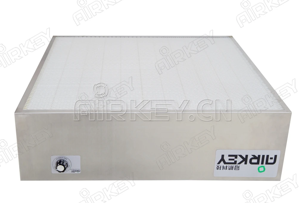 Laminar Flow Cabinet HEPA H14 Filter FFU Fan Filter Unit for Sandwich Panel Modular Cleanroom