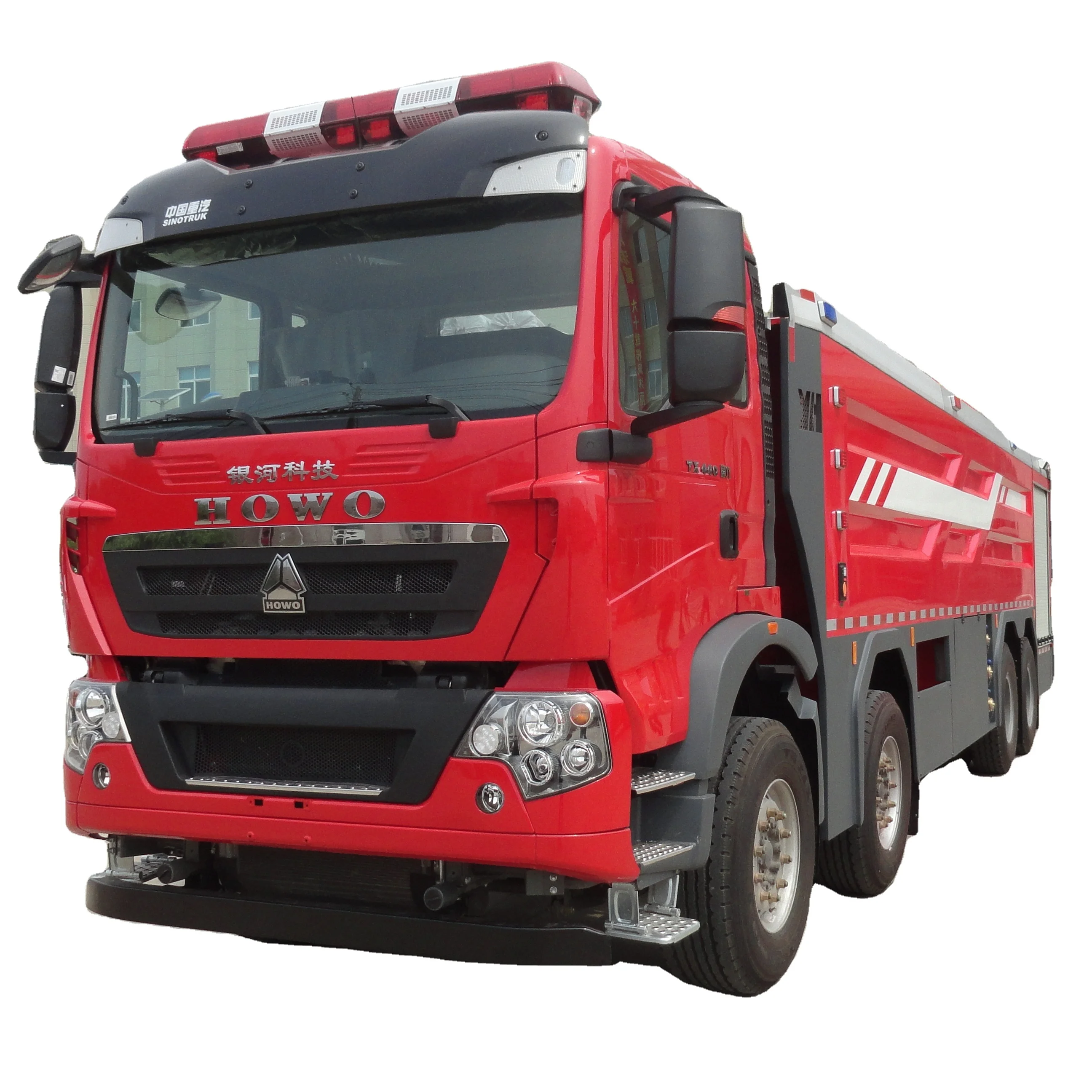 HOWO 8x4 chassis BX5430GXFPM250/HT6 Foam fire truck