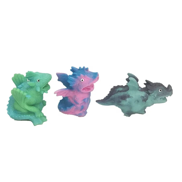 Hot Sale Reversible TPR Toys Dragon Shape Flip Stress Release Dinosaur Egg Cute Animal Innovative Decompression Toys