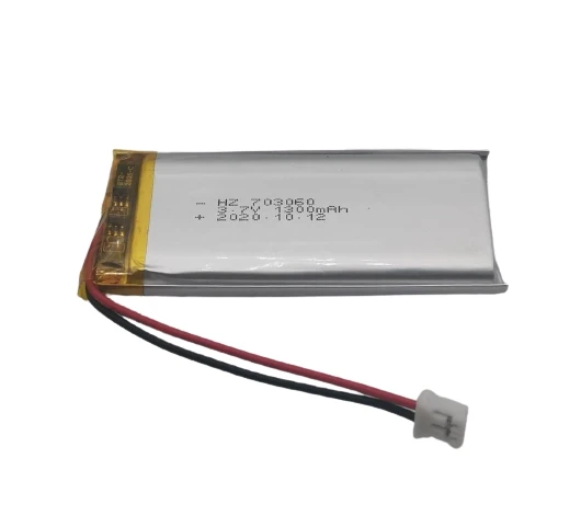Factory supply lipo 703060 lipo battery 1300mah with PCB for head massager