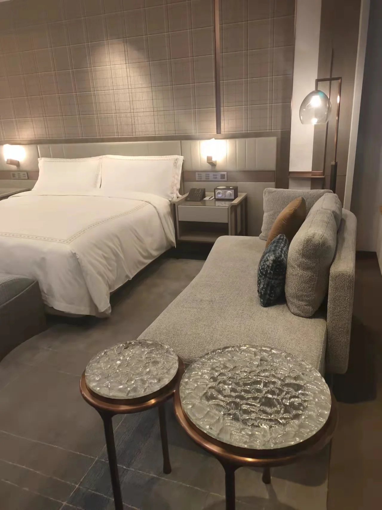 Поставщик гостиничной мебели успешный проект двойное дерево Hilton Hotel HPL деревянная мебель для спальни набор