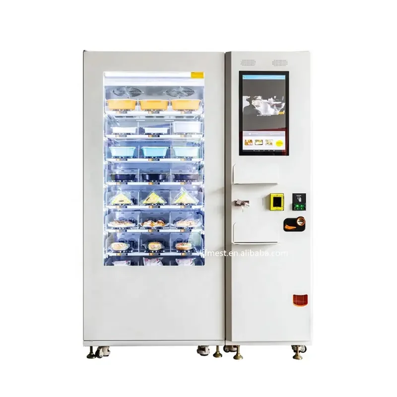 Outdoor Pizza Vending Machine Hot Meal Pizza Vending Machine Premade Food Lunch Vending Machine Price