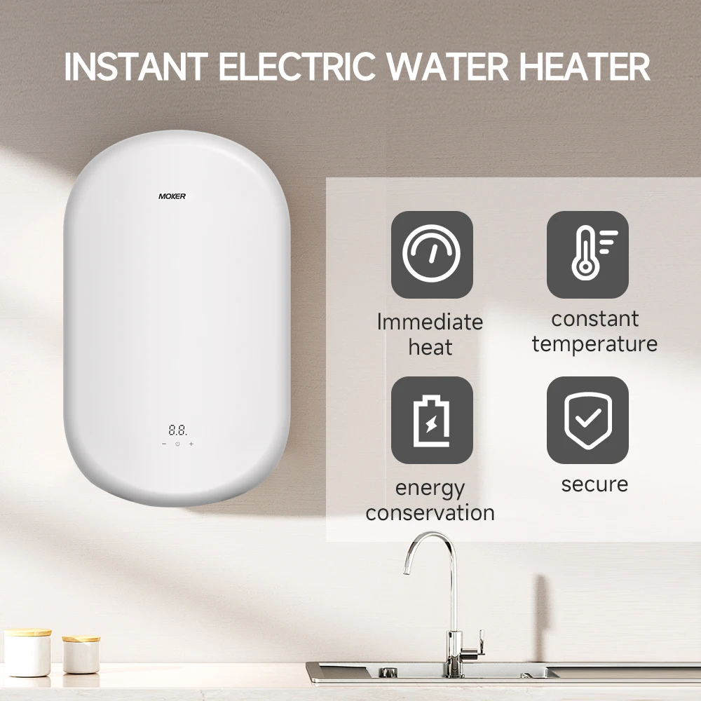 Under Sink 240V 120V, And 110V Tankless Hot For RV Instant Water Heater