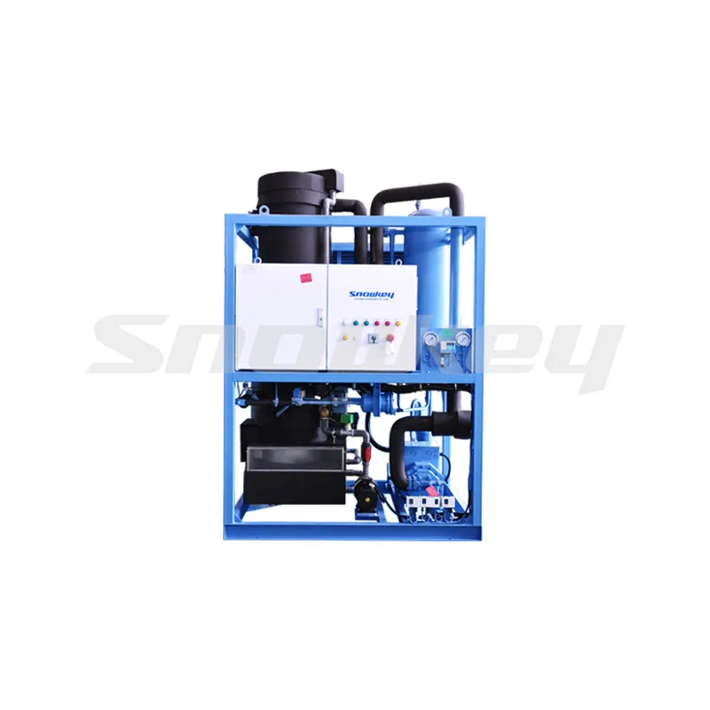 Snowkey Tube Ice Machine Manufacturers 10T Tube Ice Machine Evaporator
