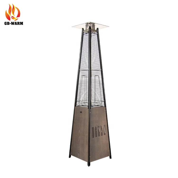Factory direct supply beautiful fire patio heater high quality cast iron  fire flame heater for garden patio heater