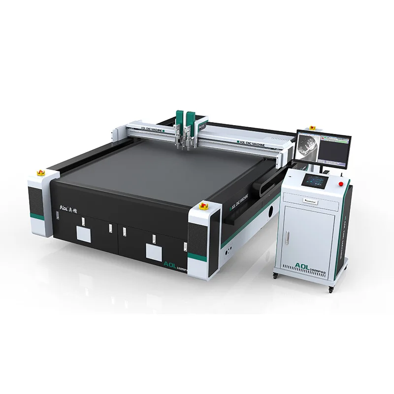 AOL automatic knife cnc die wallpaper a4 paper die-cutting machine with ce certificate