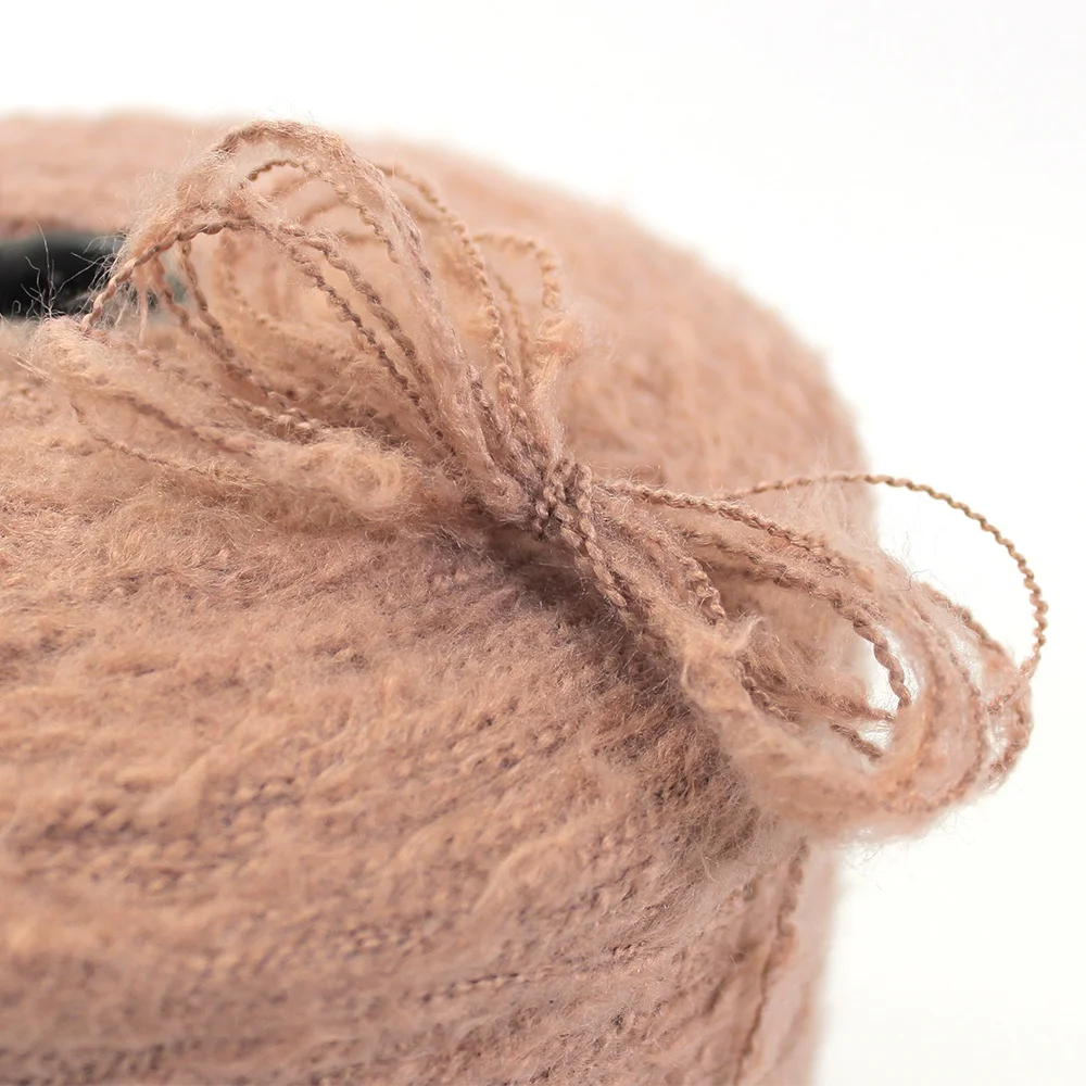 1/3.8Nm 80% Acrylic 20% Nylon polyamide weaving flat knitting machine sock thread crochet dyed fancy cotton slub yarn