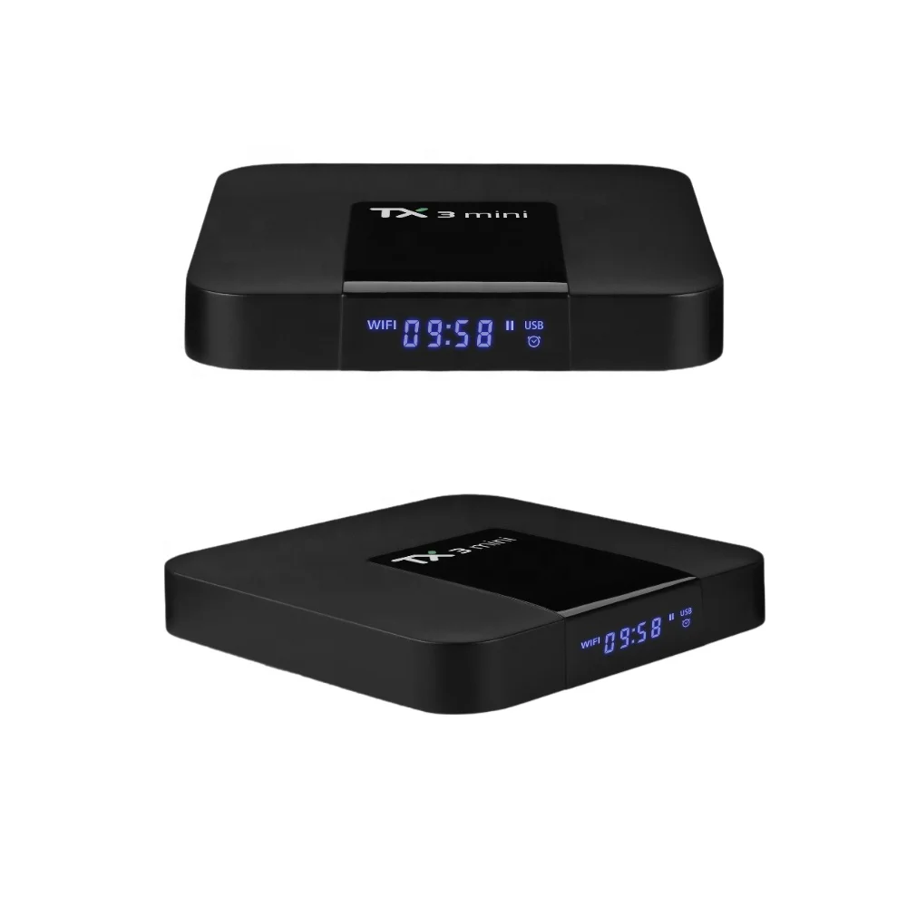 
TX3 smart tvbox built-in 5g wifi 4k hd livestream media player S905W 2gb 16gb set top box 