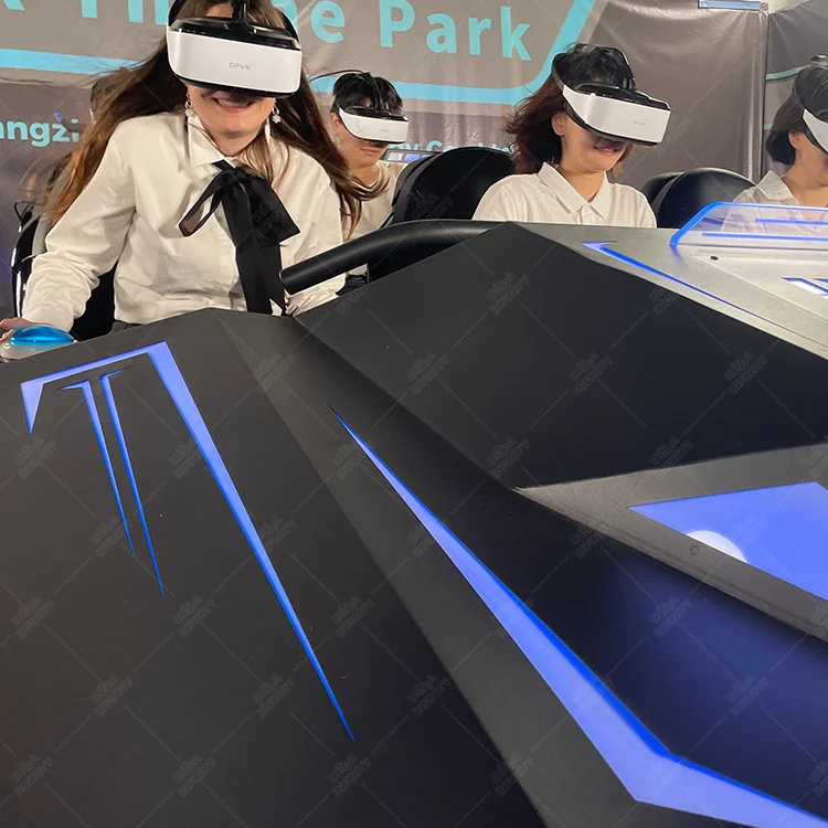 Factory Wholesale Price Vr Space Ship Design 9D Cinema Virtual Reality Driving Simulation Rides Game Machine 9D Vr Simulator