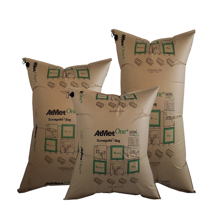 Super Air Dunnage Bags Brown Cargo Dunnage Air Bag for Container Protection Recyclable PP Woven Kraft Paper