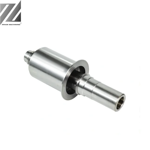 cnc turning motor central spindle precision cnc machining process motor shaft