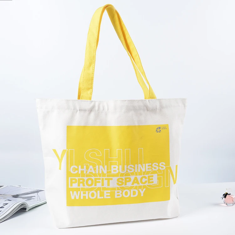 Custom Large Beach Bag Reusable Wholesale Canvas Tote Beach Bags Women Ladies Shopping Beach Fashion Shoulder Eco Friendly Bag