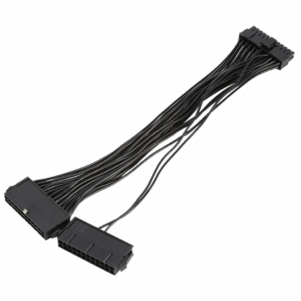  PCI-E express ATX адаптер питания Кабельный разъем для майнинга 24Pin 24 pin 20 + 4 Dual PSU