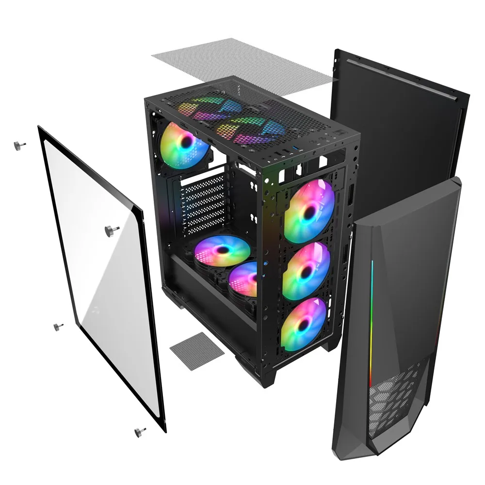 Desktop Computer Gaming ITX Case ATX Computer Case Frame Chassis & Towers CPU Cabinet torres y cajas de la computadora