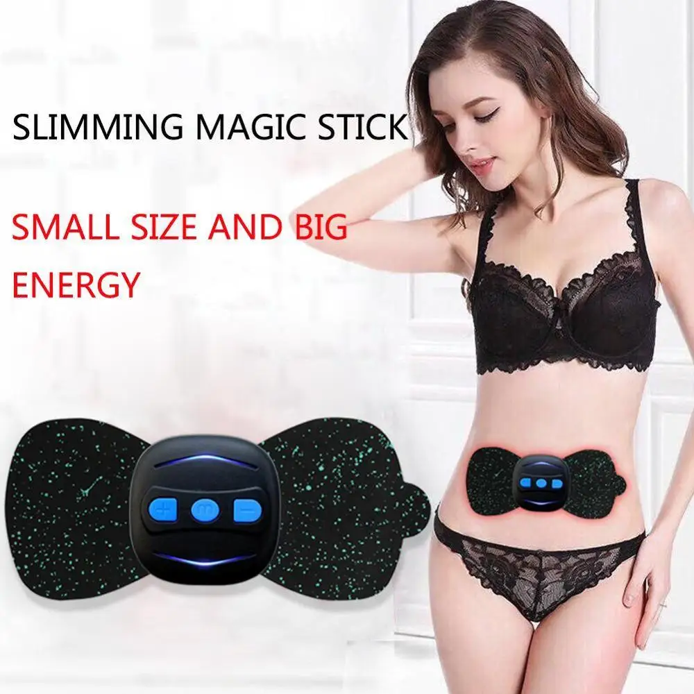 
New Mini Portable Charging Stimulator Pain Relief Massage Stickers Electric Neck Legs Waist Back Massagers 