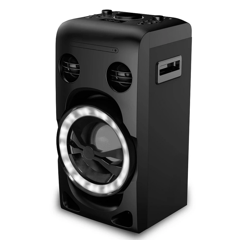 Karaoke portable speaker with DVD and HD