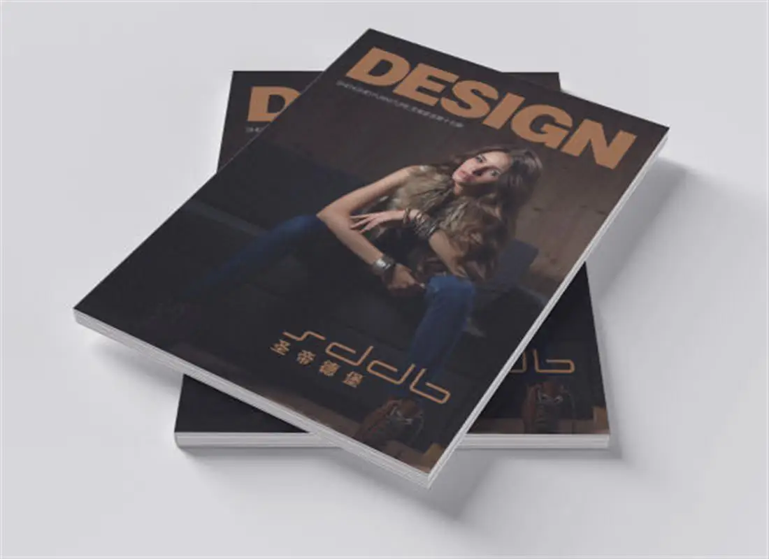 Printing Premium Quality Magazine Catalogue Soft Cover Book to Europe Publishers