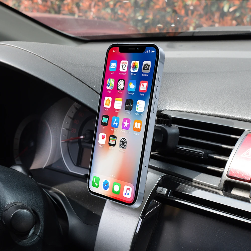 Portable strong high quality low price mobile phone stand holder car air vent magnetic car mobile phone holder