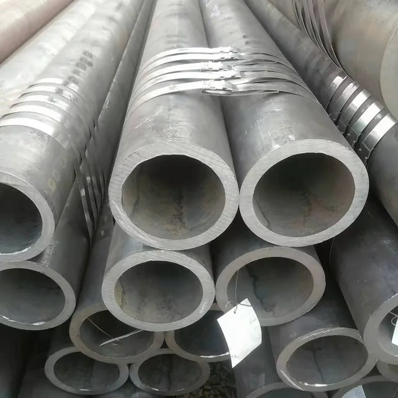Steel pipes for construction A106 BRG A53 SMLS PIPE Black painted pipeline BE Support tempering