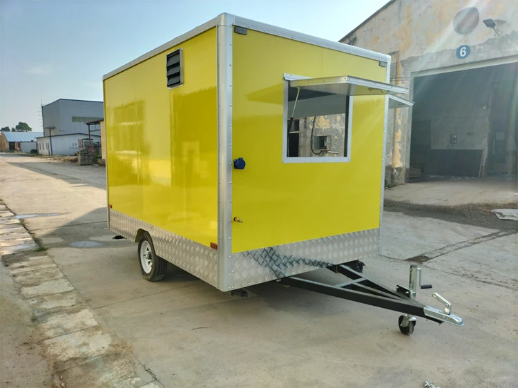 Food Trailers Fully Equipped Mobile Bar Trailer Fast Food Truck