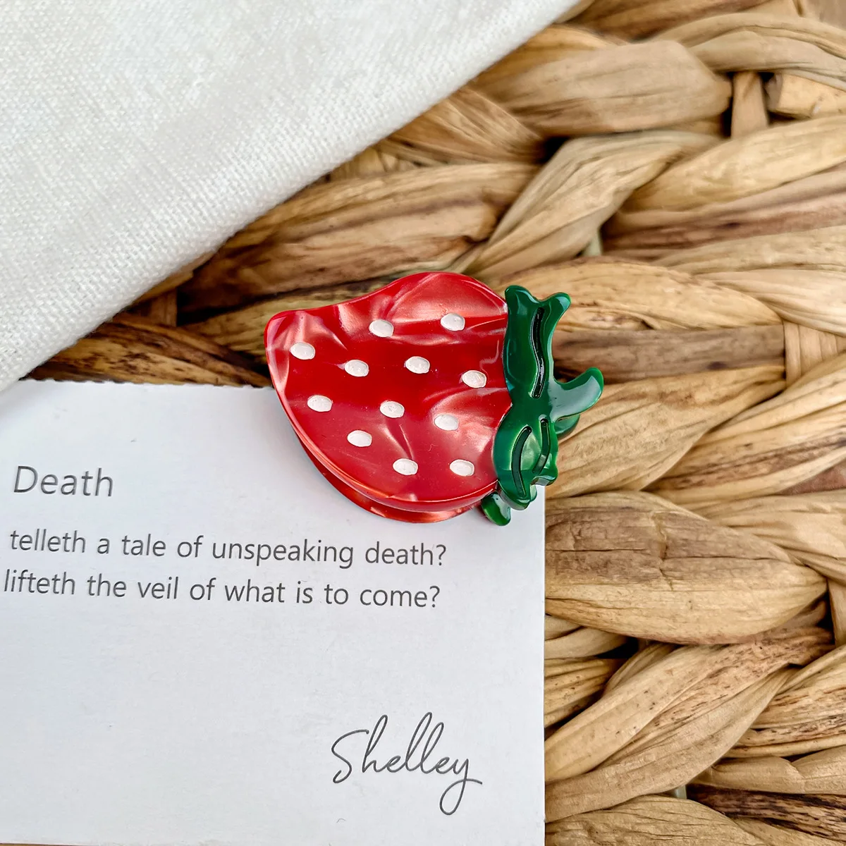 2024 New Mini Cute Vegetable Sweet Cabbage Pepper Pumpkin Girl Cellulose Acetate Claw Hair Clips