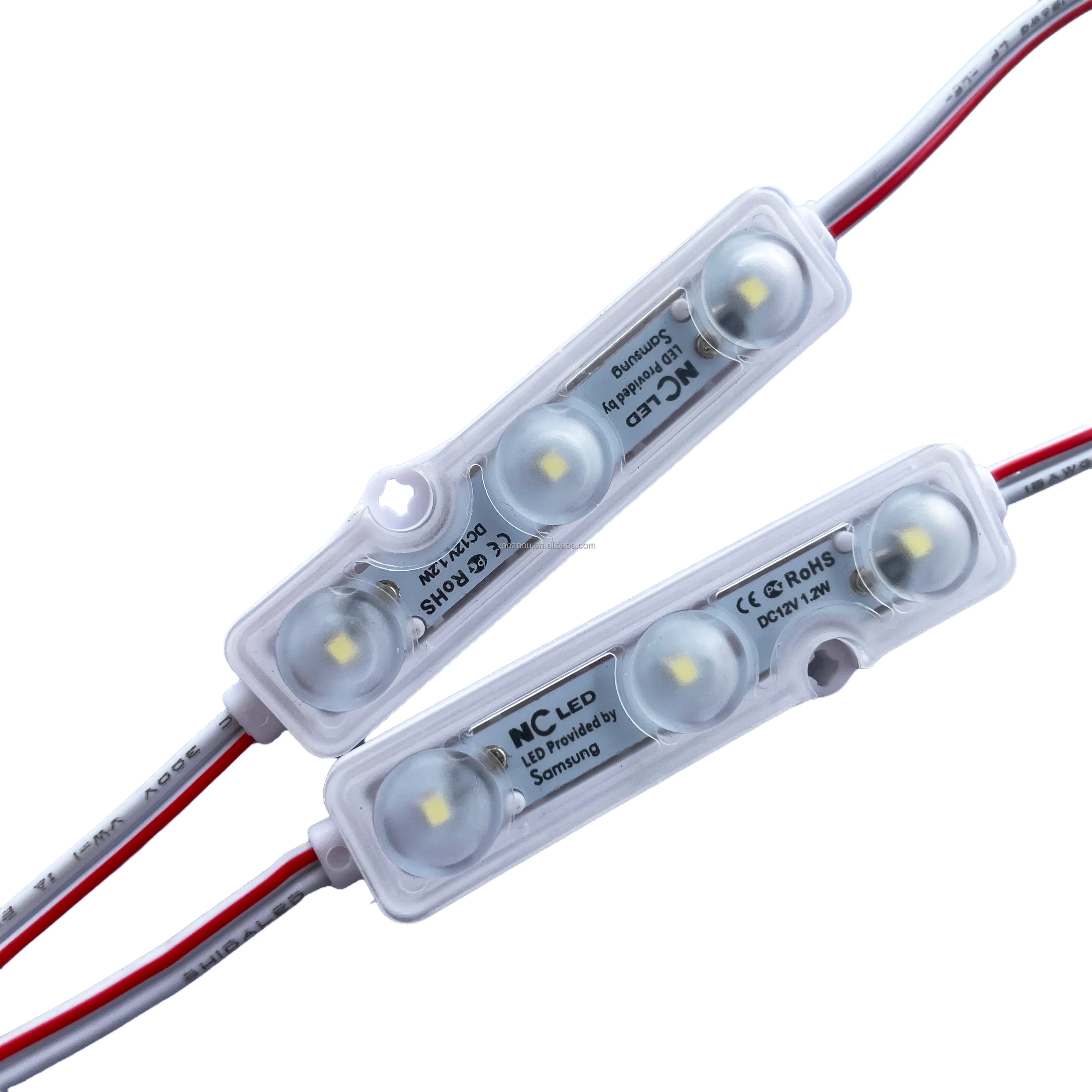 Factory High Bright DC12V 1.2W 6717 Injection Modules Waterproof 3 LEDS Ip68 SMD2835 Ultrasonic LED Module For Signage Light Box
