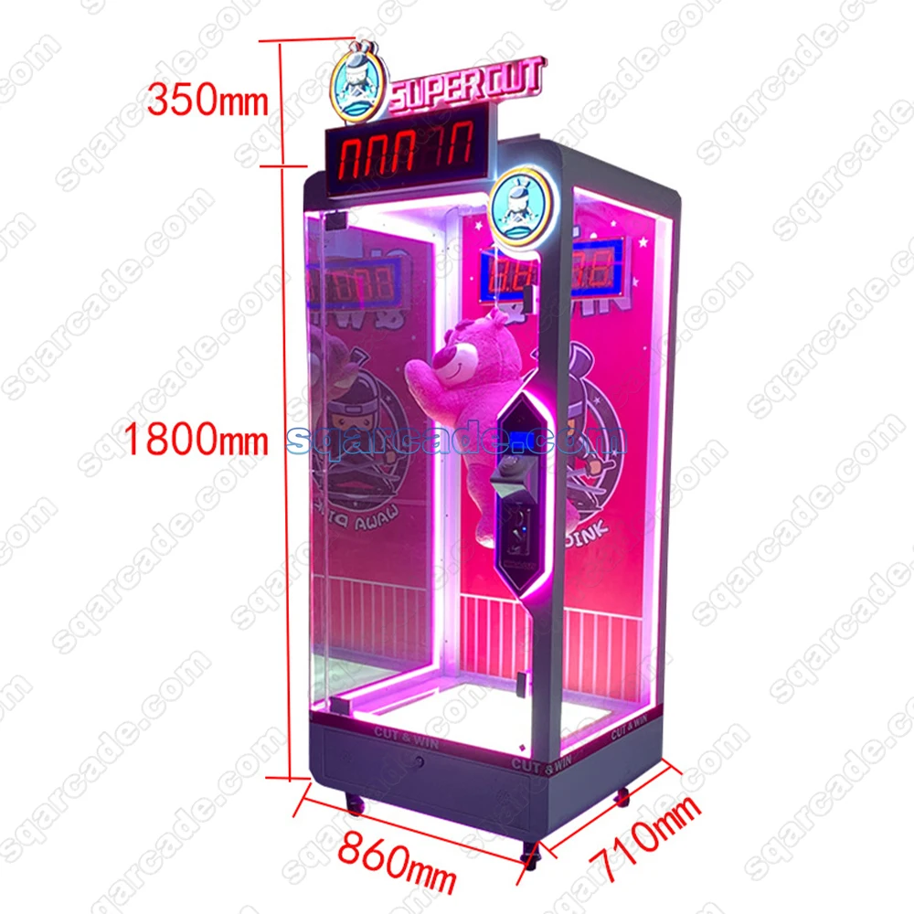 Challenge 10 Seconds Coin Operated Arcade Prize Vending Gift Lottery Game Machine|Amusement Game Machine For Game Center