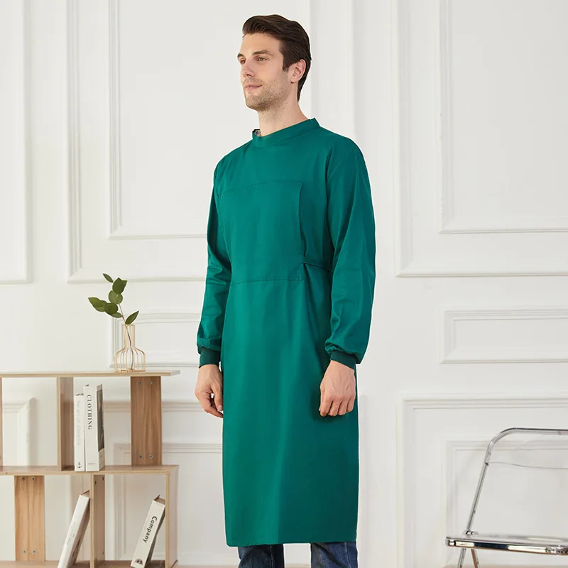 Wholesale Fashionable Polyester / Cotton V- Neck Tops with pocket Hospital Working Doctors Uniform Nurse Scrubs Uniform