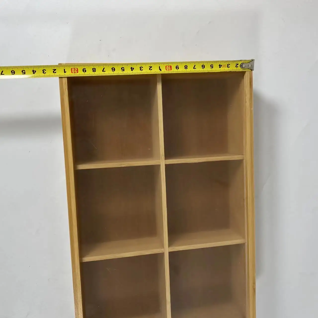 Multi-functional Natural Bamboo Tea Box Holder for Tea Bags Organizer