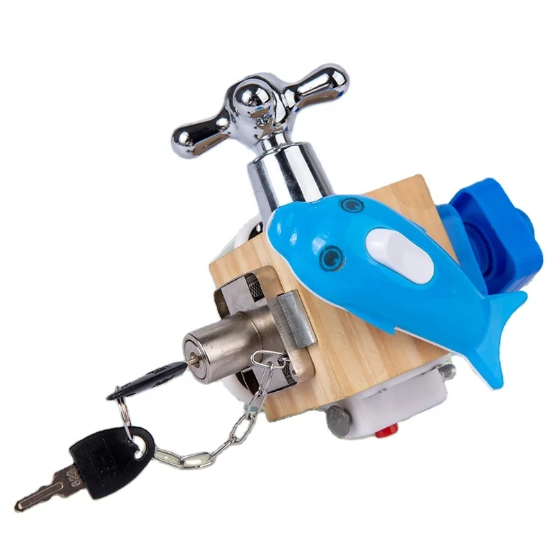 Multifunctional Logical Thinking Training Wooden Educational Toy Montessori Multifunctional Busy Toy