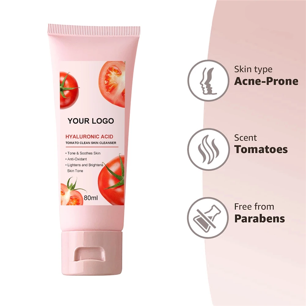 Factory Price SKin Care Sets Night and Day Cream Beauty Products Facial Cleanser Tomato Face Wash Cleanser