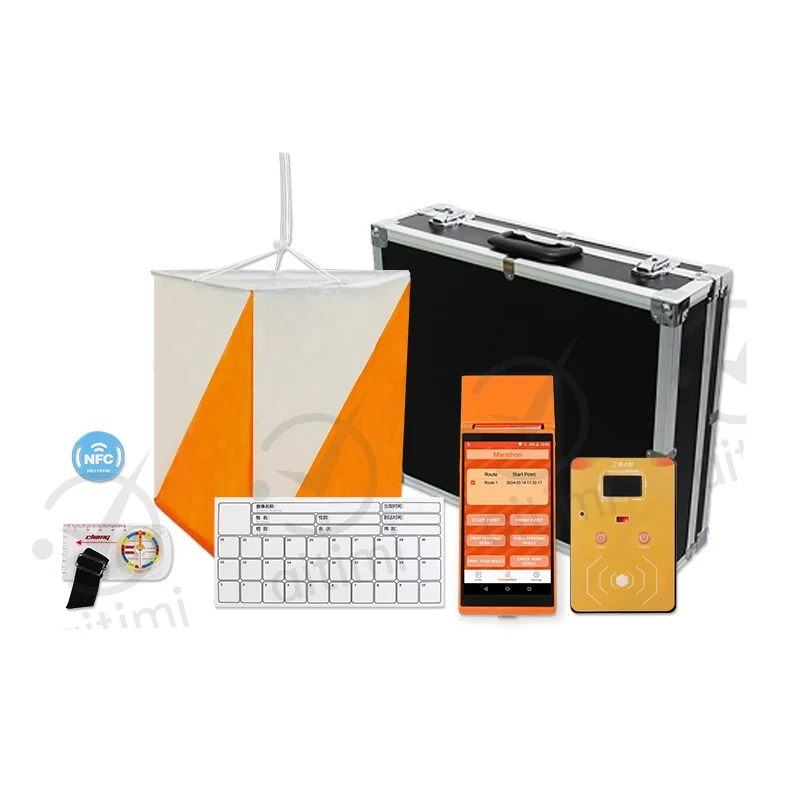 Orienteering Race Timing Equipment System Athletes Punch The Clock Marking Point Compass Outdoor Sports UniversitiesCollegesinin