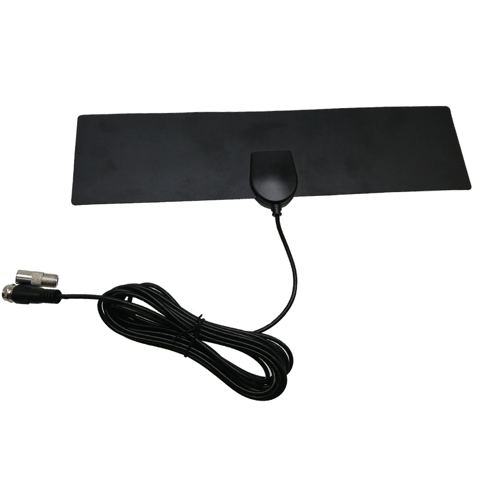 Indoor HDTV ATSC DVB-T2 DTMB 50 Miles 1080P 4K VHF UHF Digital Film TV Antenna