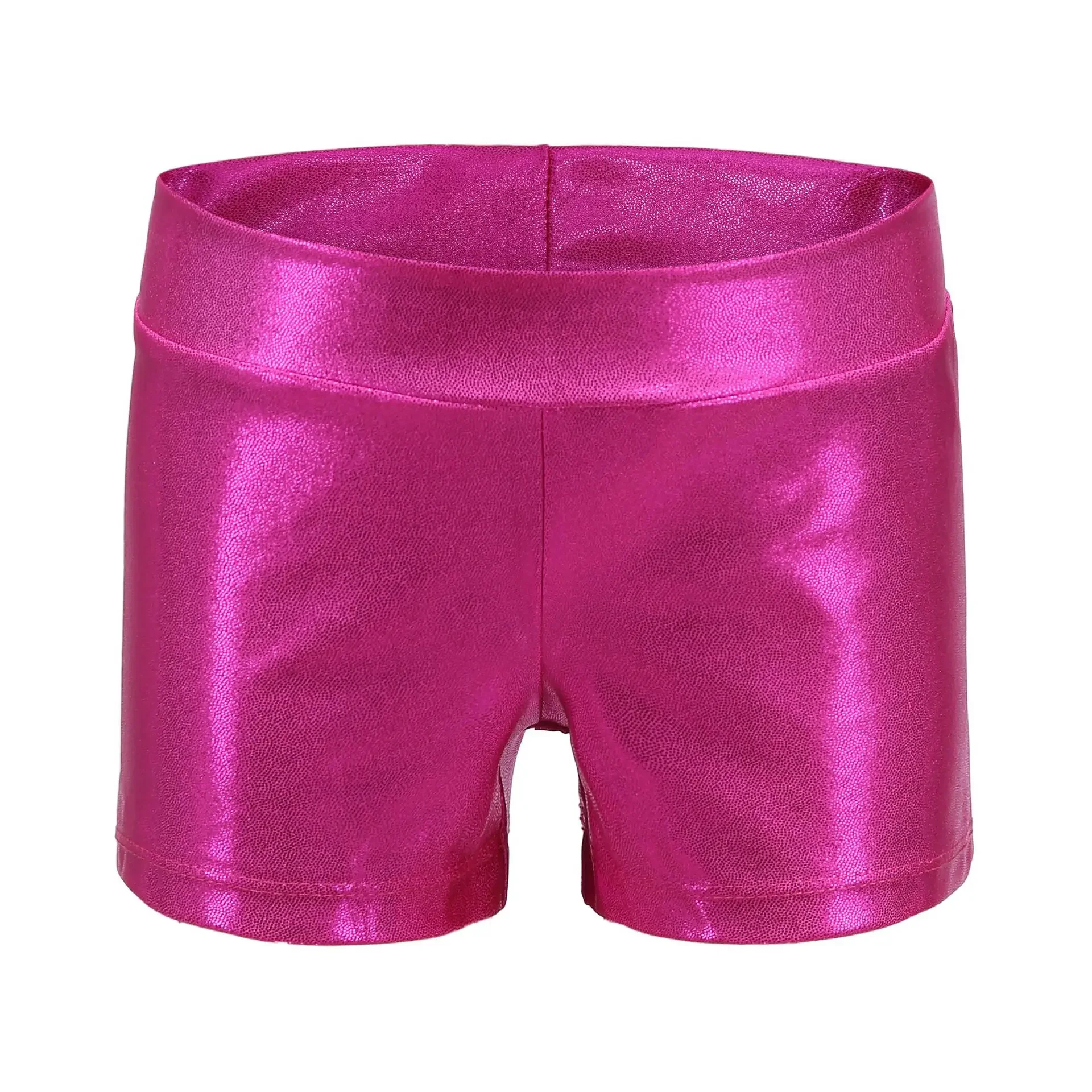 Summer Girls Shorts Practice Pants for Kids Children Dance Trousers Gold Flat Corner Modern Dance Shorts Teenager Shorts Clothes
