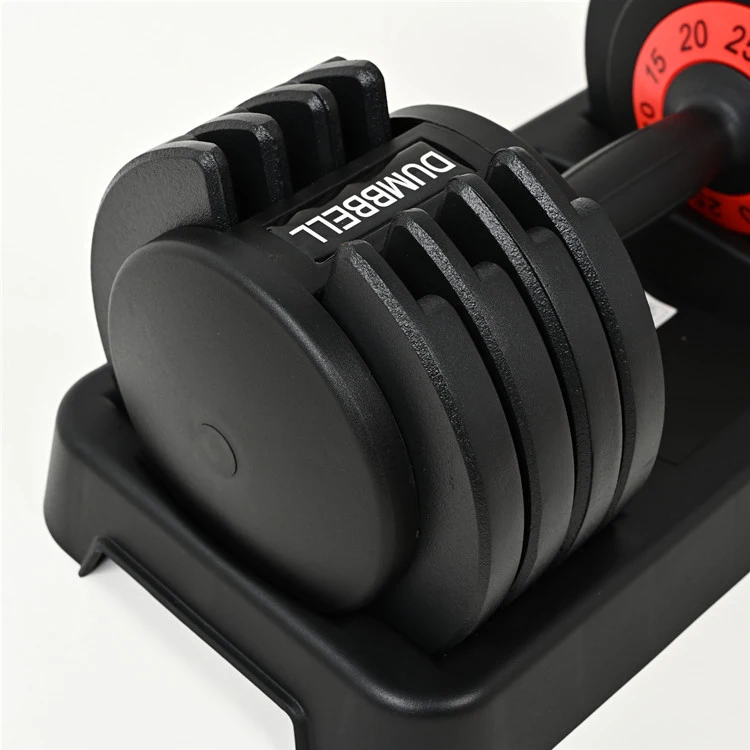 SWIFT A-DB02 New Design Adjustable Dumbbell Flat and Safe Locking 20 Kg Cast Iron Dumbbell Set