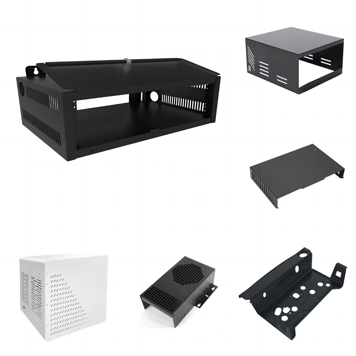 Custom Laser Cutting Sheet Metal Parts Processing Stainless Steel Aluminum Copper Plate Bending Sheet Metal Fabrication