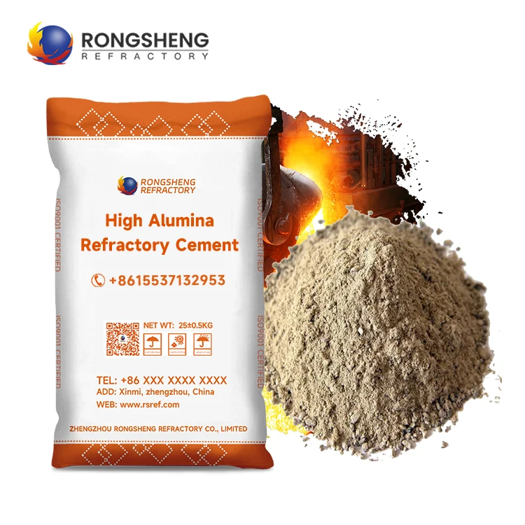 High refractoriness cement refractory mortar 3000 degree refractory cement for kiln furnace masonry