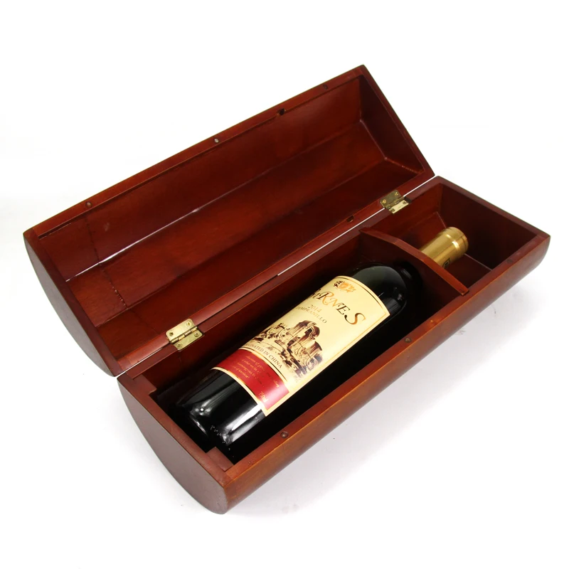 Винтажная деревянная Подарочная коробка для вина