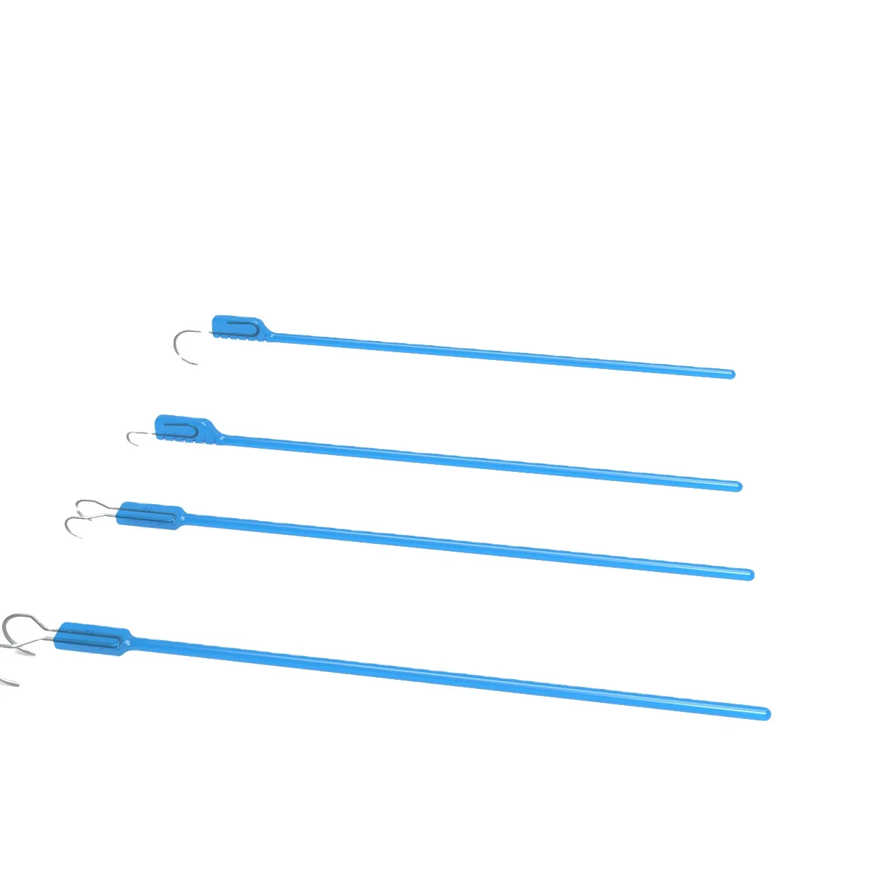 Medical Silicone Rubber Disposable Aseptic Elastic Hook Surgery Instruments