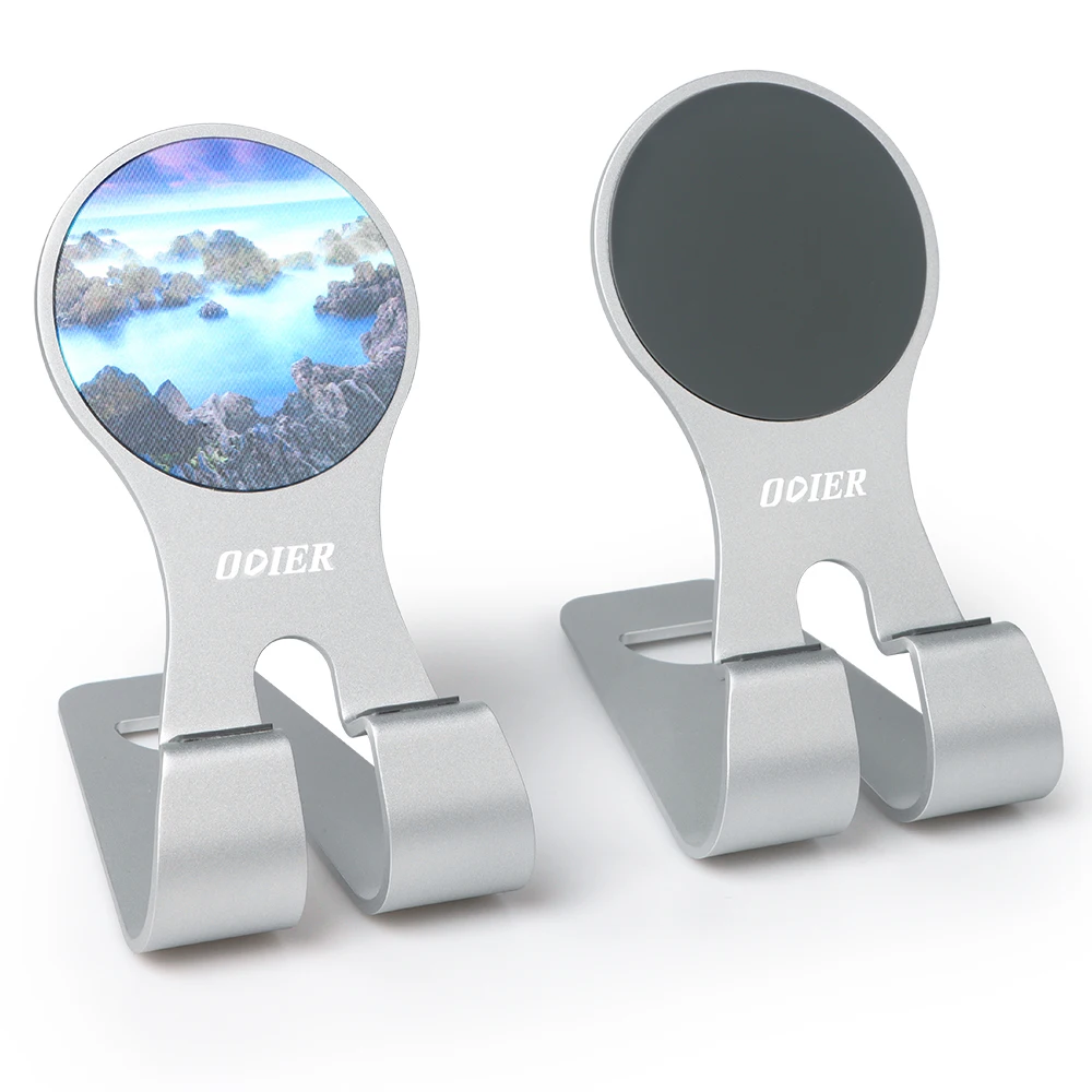 ODIER thicken Base Sturdy Aluminum Alloy board magnet mobile support phone stand holder Tablet Stand Holder For Office Desk