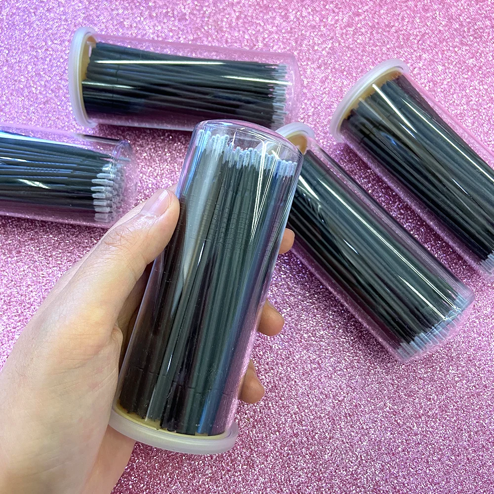 Dental Consumption Cotton Swabs Materials Disposable Micro Brushes Eyelash Applicator Brush