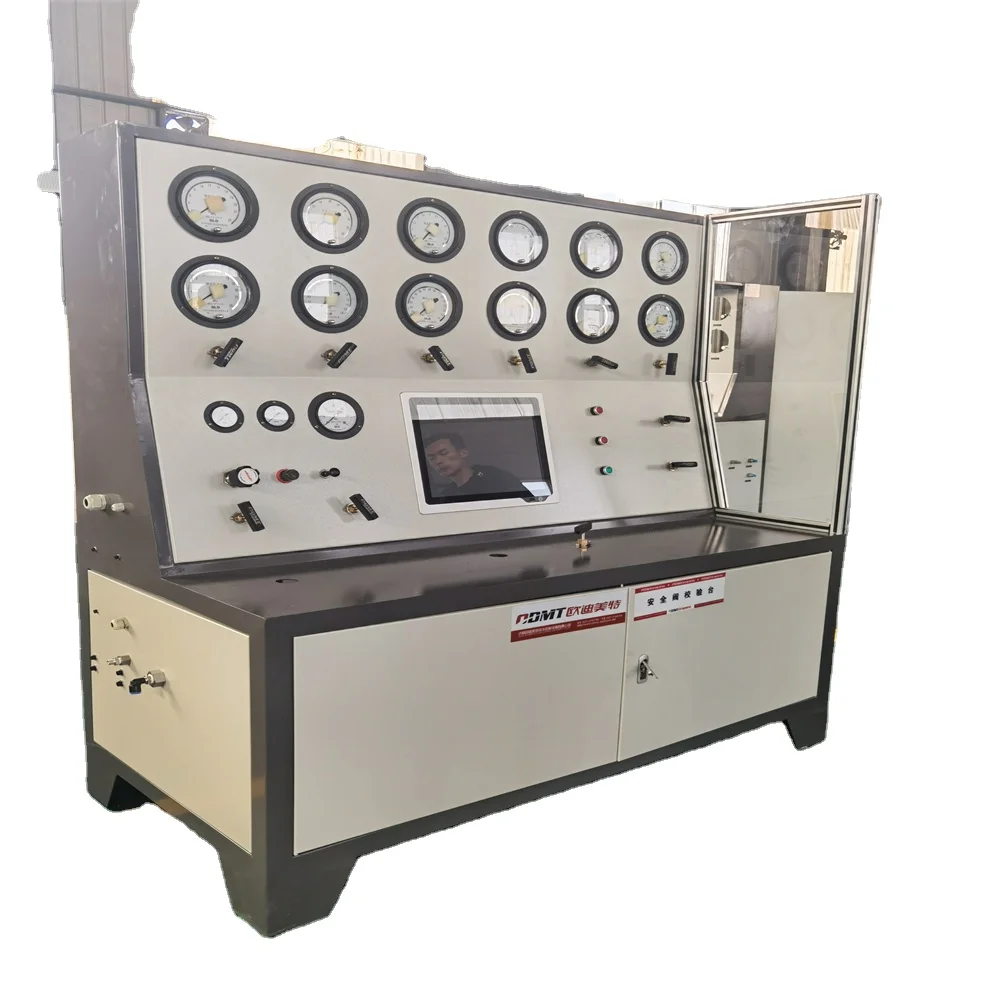 ODMT PSV Hydraulic Pumps and Safety Valves Test Bench and Test Stand with clamp station