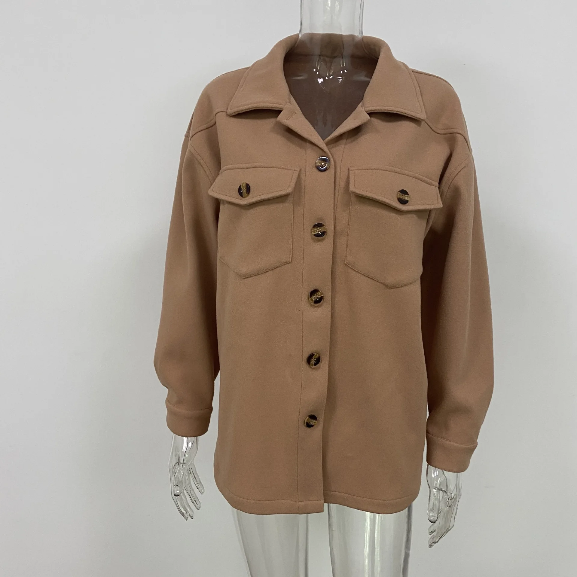 2024 Batches Found and Shipped Wool and Cashmere Handmade Coat Short Hooded Coat Coat Women