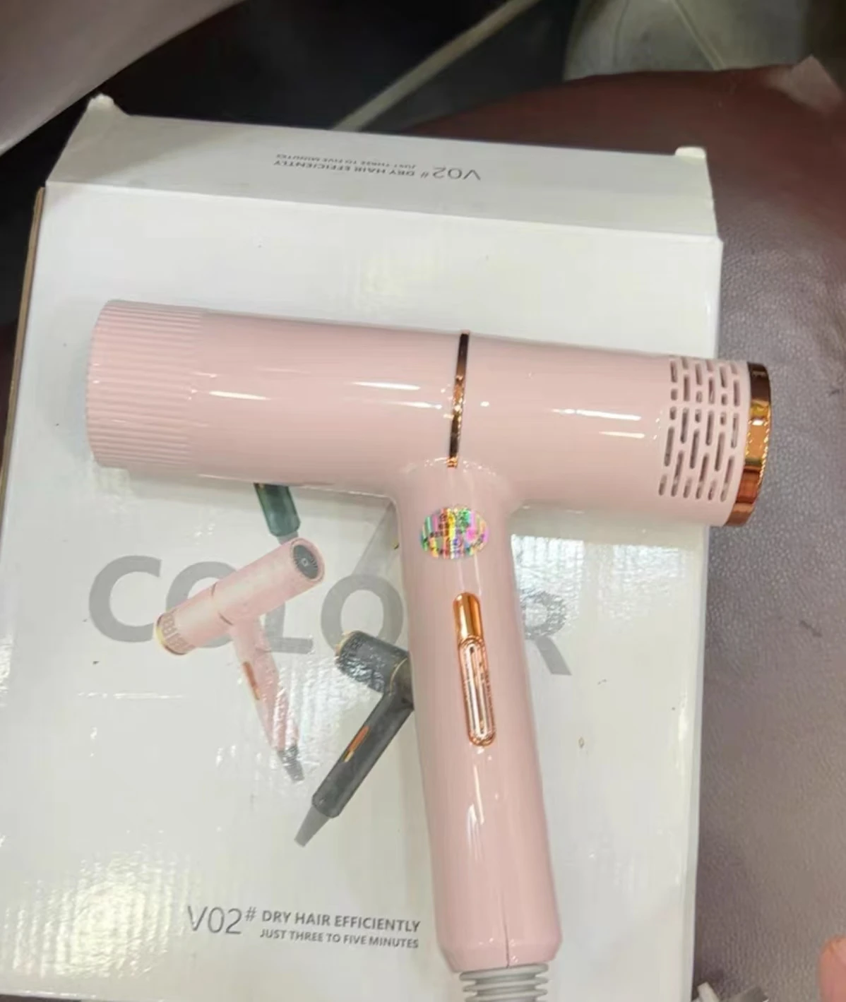 Factory direct cold and hot air constant temperature hair dryer high power silent without injury hotel hair dryer