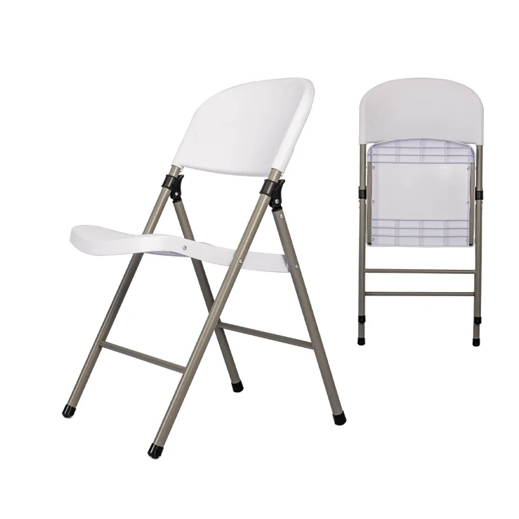 Outdoor Garden Furniture White Balcony Chair Metal Plastic Garden Chairs