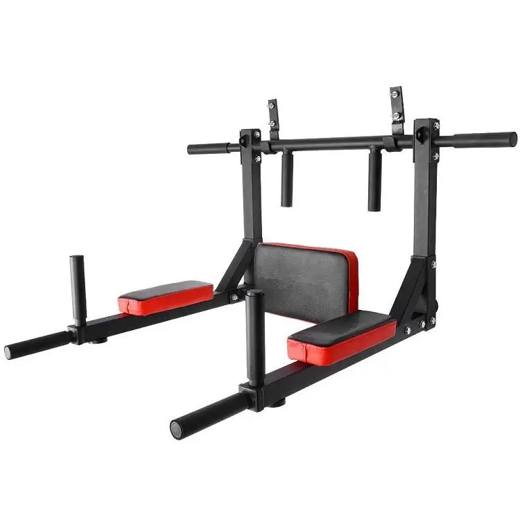 Harbour new Multifunction pull up dip stations adjustable Wall Mounted Chin Up Bar Dip Bar Gym Fitness Equipment